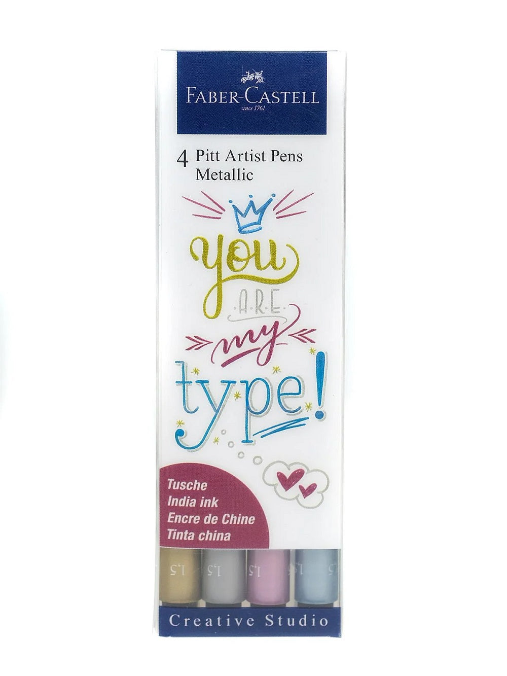 Pitt Artist Pen Metallic 1.5 India ink pen
