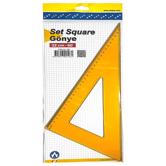 ARK SET SQUARE 32CM 60 DEGREE