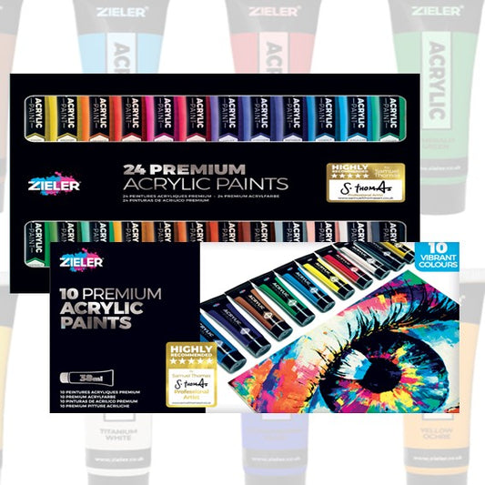 Zieler Acrylic Paint Set