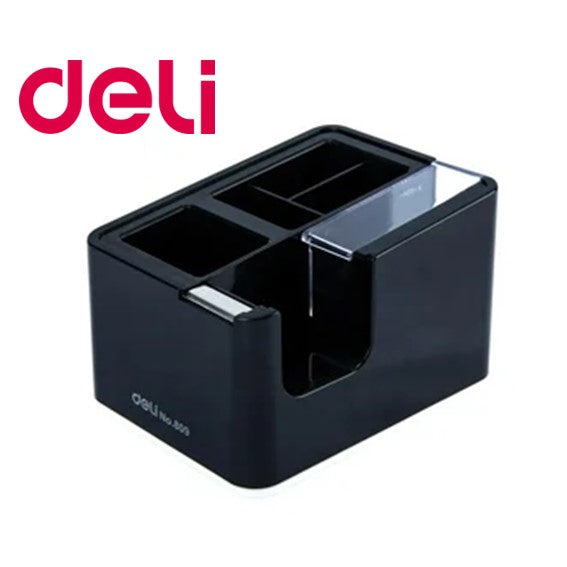 DELI desk organizer with tape dispenser