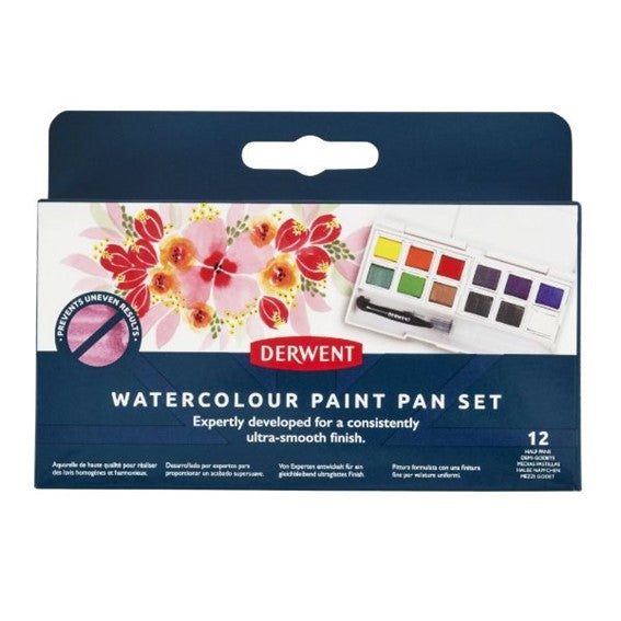 DERWENT W/C PAINT PAN SET