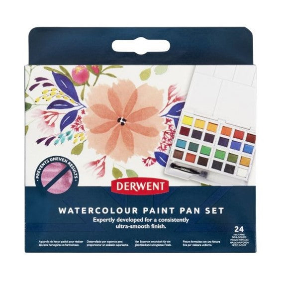 DERWENT W/C PAINT PAN SET