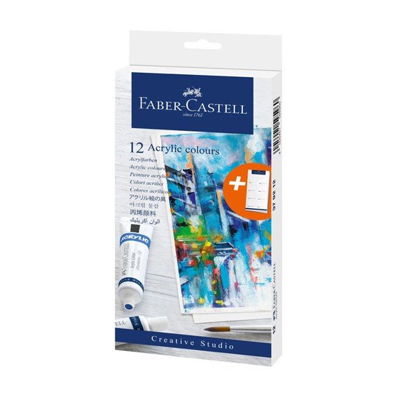 Faber-Castell Watercolor Paint 5ml x 12pc
