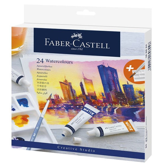 Faber-Castell Watercolour Set 24pc