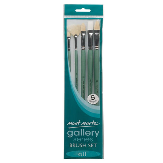 Mont Marte Gallery Series Oil Brush Set
