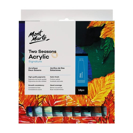 Mont Marte Two Seasons Acrylic 18pc