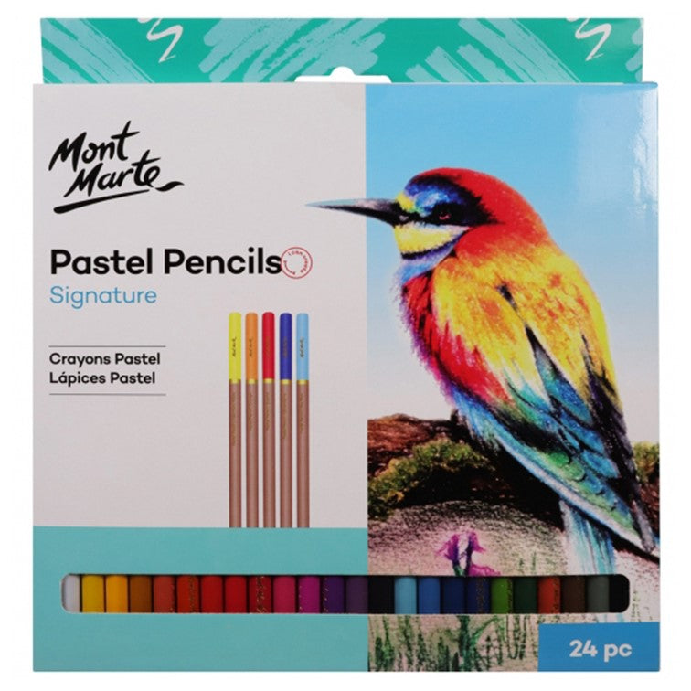 Mont Marte Pastel Pencils Signature 24pc