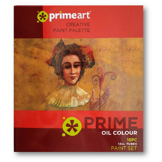 Prime Art Oil Paint Sets 18pc