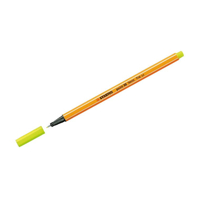 Stabilo Fineliner Neon Colours -6pc Wallet