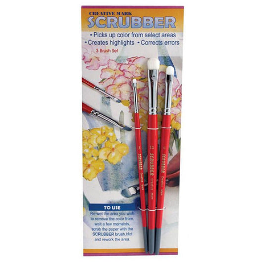 Scrubber Watercolor Brush Set
