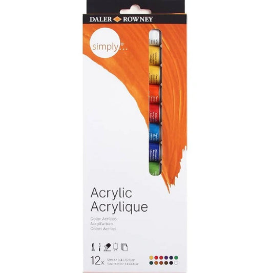 DALER ROWNEY SIMPLY ACRYLIC SET