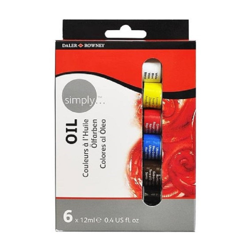 Simply Oil Colour 6pc