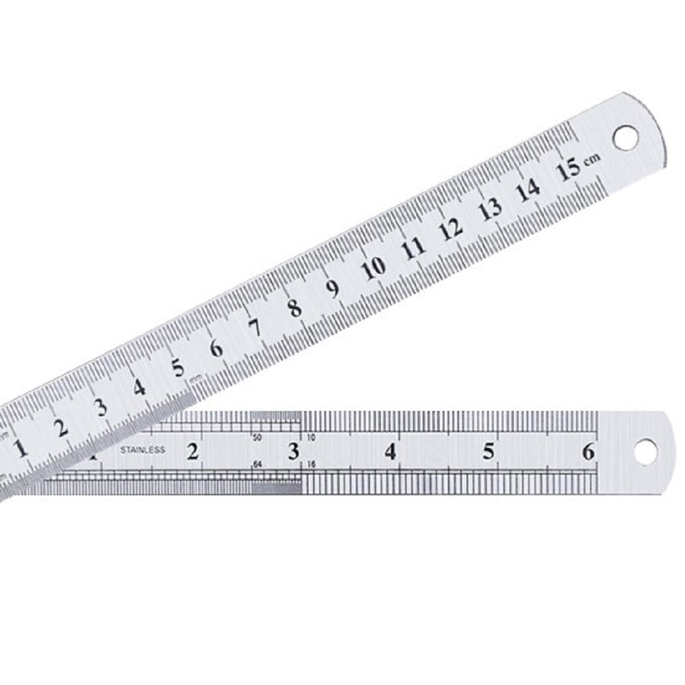 Steel ruler 15cm