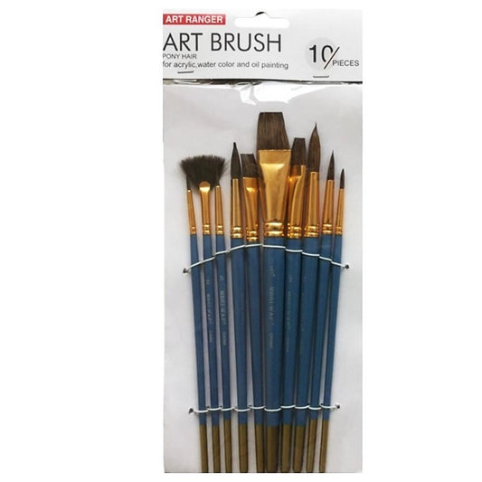 Art Rangers Watercolour Brush Set 10pc