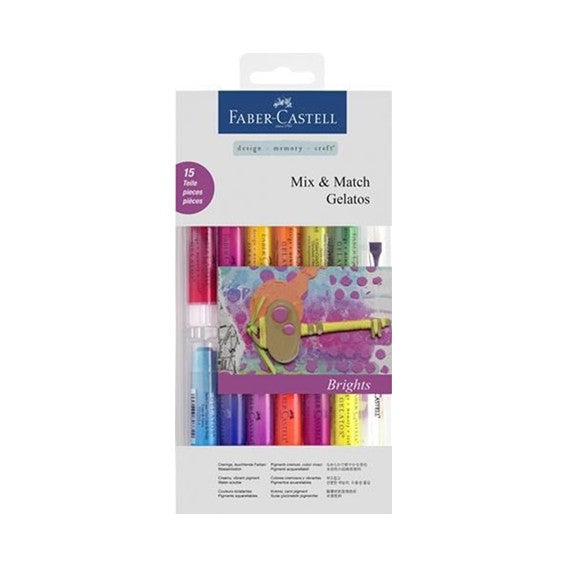 Gelatos watersoluble crayons