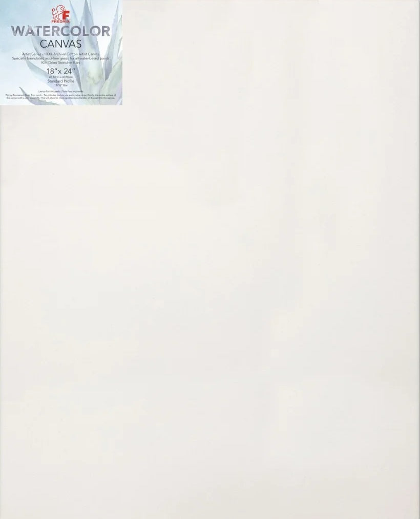 Fredrix Water colour Canvas 18x24