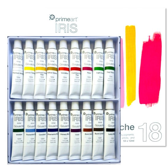 Prime Art IRIS Gouache sets