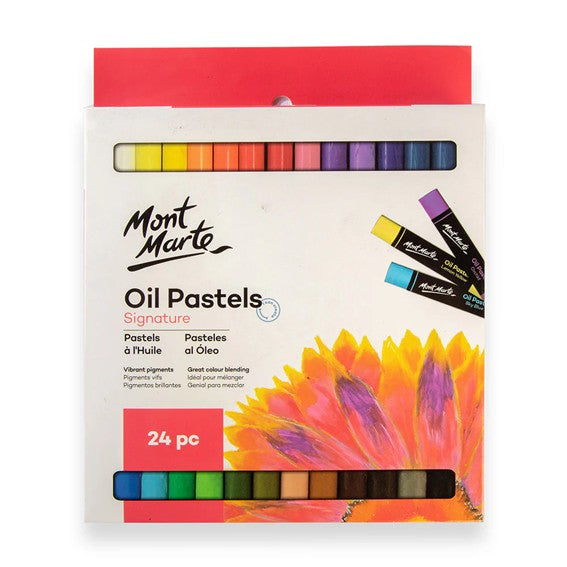 Mont marte Oil Pastels Signature