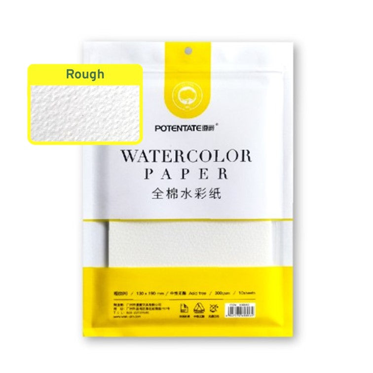 Potentate Watercolour Paper 100% Cotton 300gsm- Rough