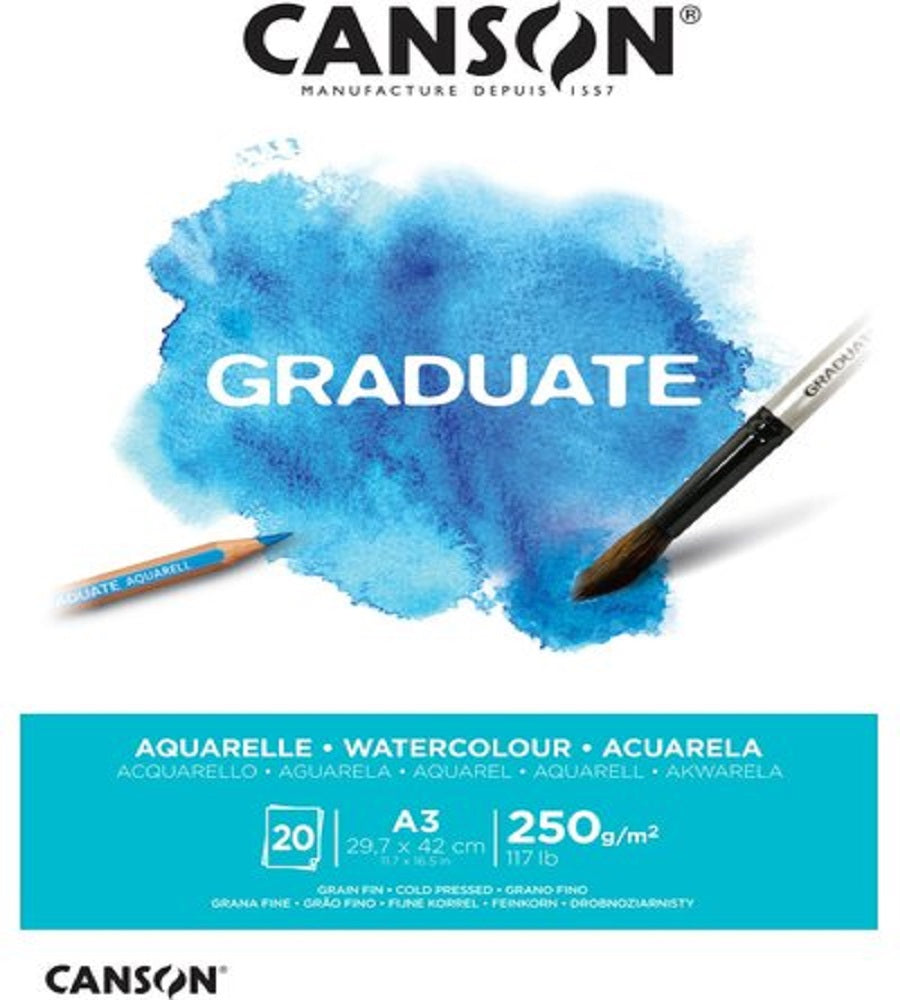 Canson Graduate Watercolour pad