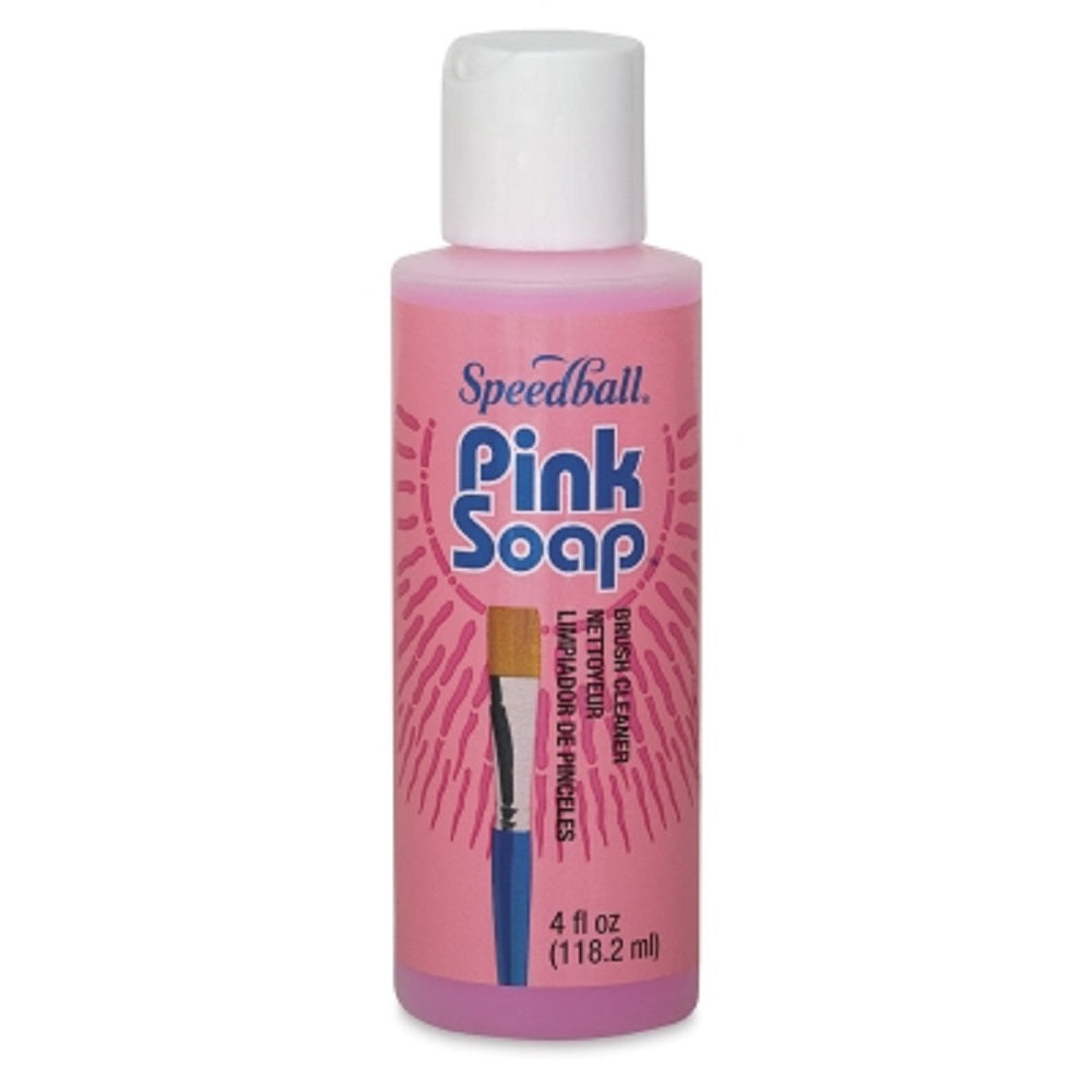 Pink soap