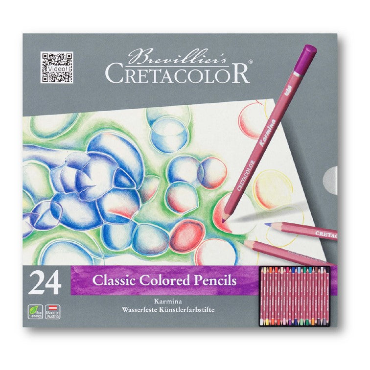 Cretacolor Karmina Colour Pencils & Sets 24pc