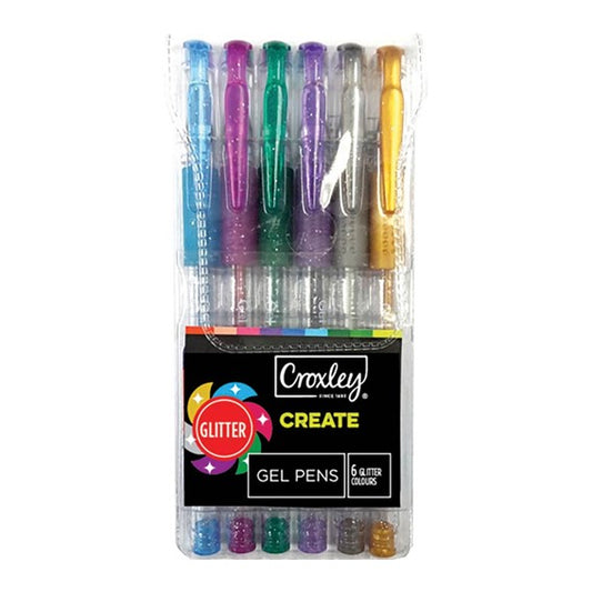 Croxley Glitter Gel Pens
