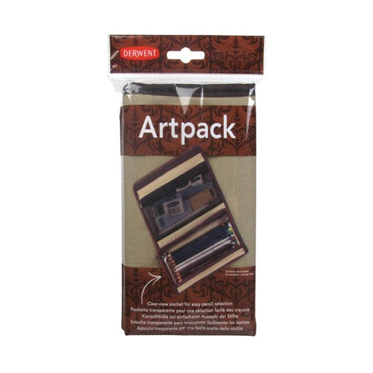 Derwent Pencil Case, Artpack Canvas