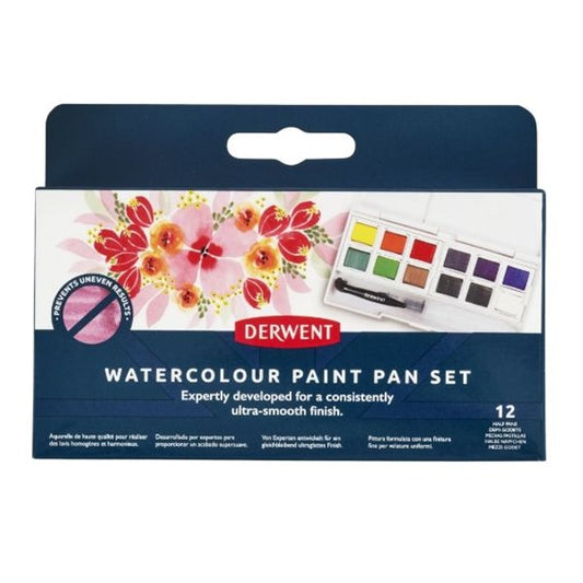 DERWENT W/C PAINT PAN SET