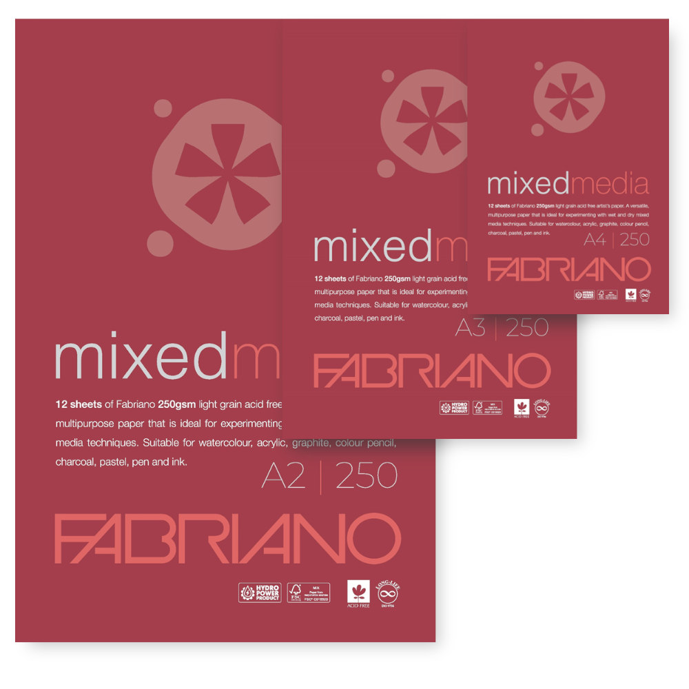 Fabriano Mixed Media Pad 250gsm