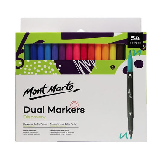 Mont Marte art Markers dual tip 54 pcs