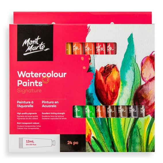 Watercolour Paints Signature 24pc x 12ml