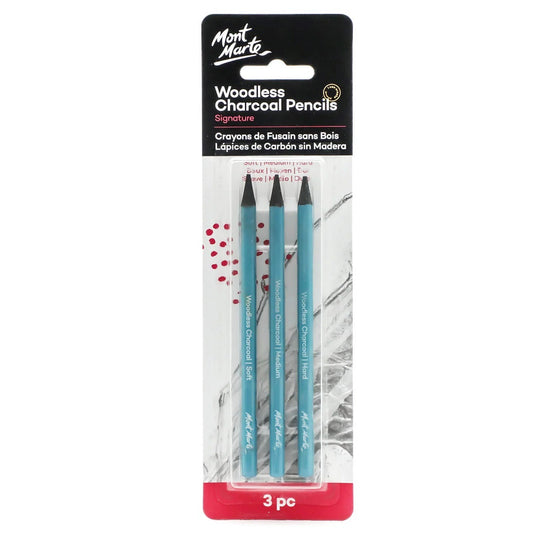 Mont Marte Woodless Charcoal Pencils