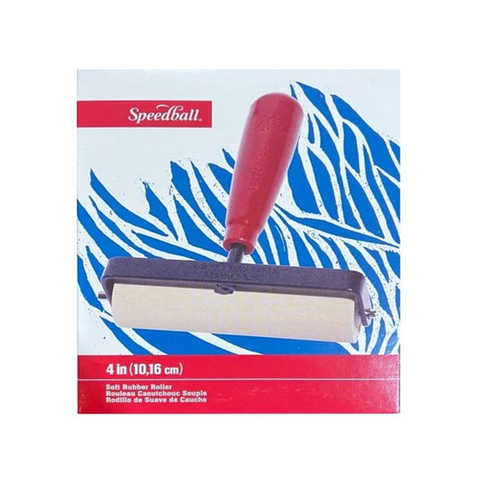 SPEEDBALL Soft Rubber Brayer.