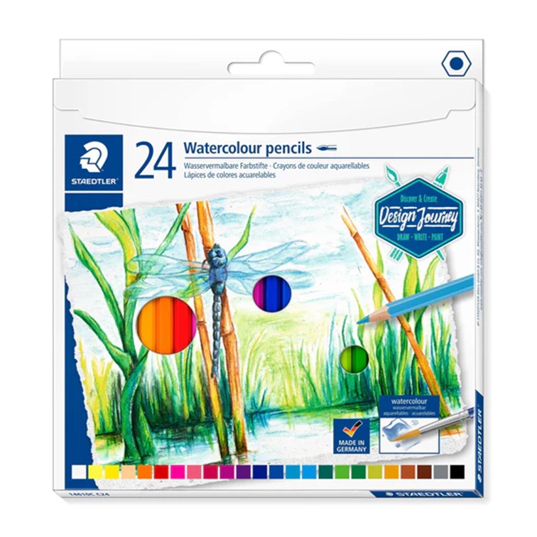 Staedtler Aquarelle Colour Pencils 24pc