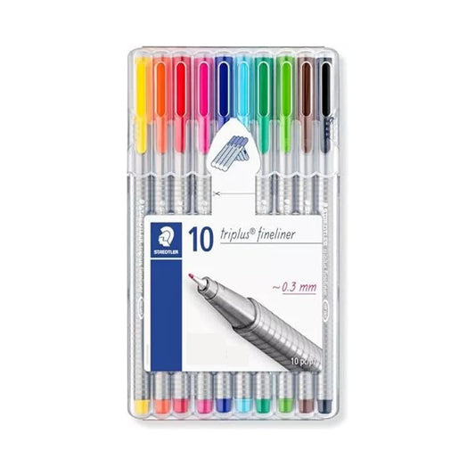 STAEDTLER Triplus fineliners 10pc