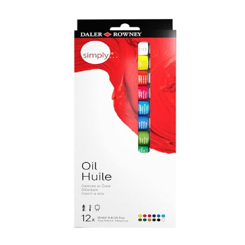 Simply Oil Colour 12pc