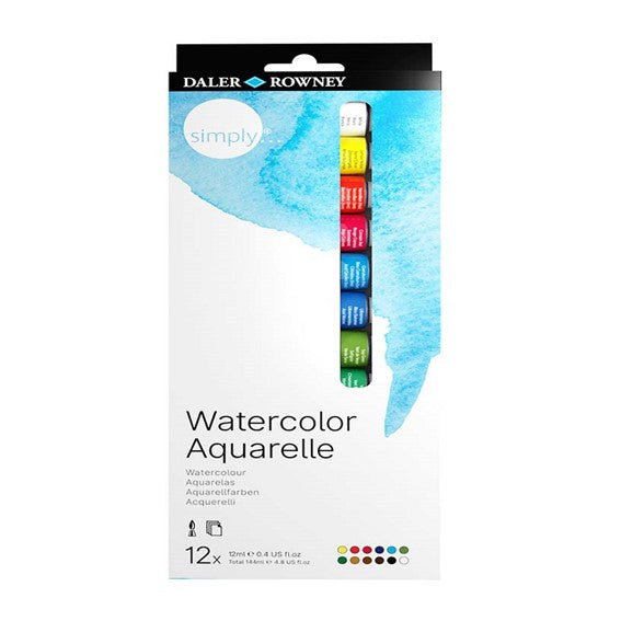 Simply Watercolour Paint 12pc