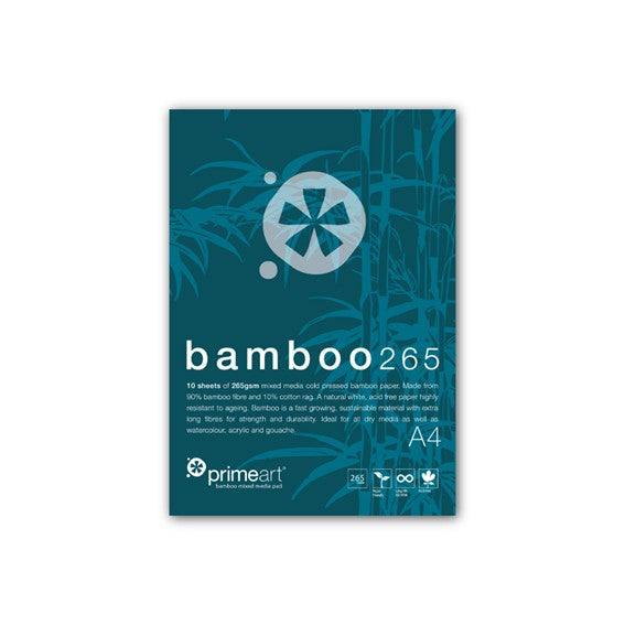 Prime Art Bamboo Mixed Media Pad 265gsm
