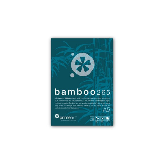 Prime Art Bamboo Mixed Media Pad 265gsm