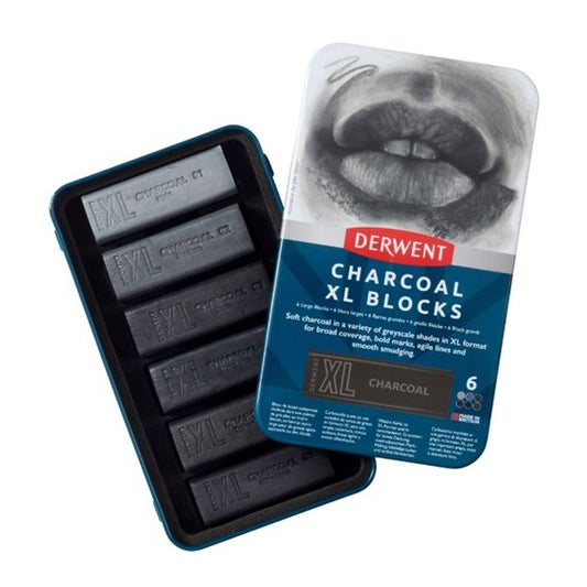 Derwent Charcoal XL blocks 6pc