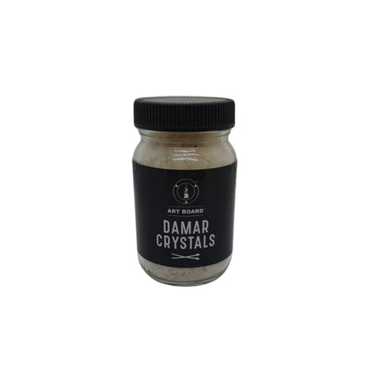 ART BOARD DAMMAR CRYSTALS 100G