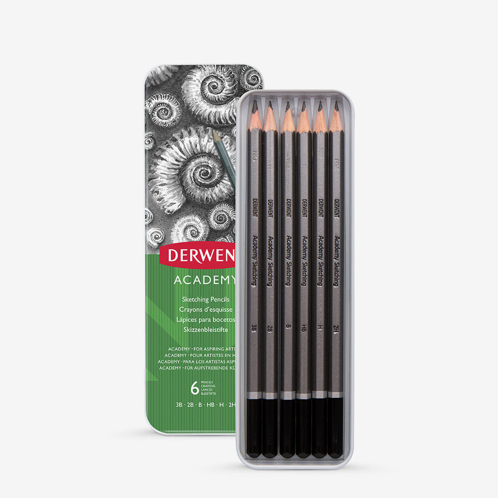 Derwent Academy Tin 6PC