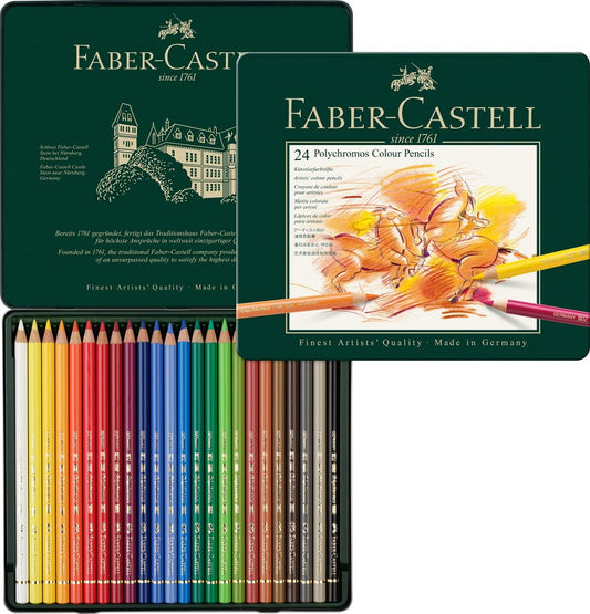 Polychromos coloured pencils 24pc