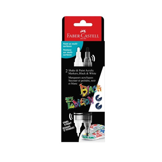 Black Edition Shake&Paint Acrylic Markers