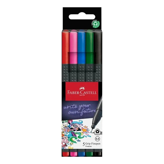 Faber-Castell Grip Finepen, 0.4 mm