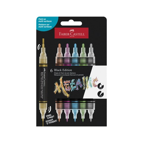 Black Edition Shake&Paint Acrylic Markers