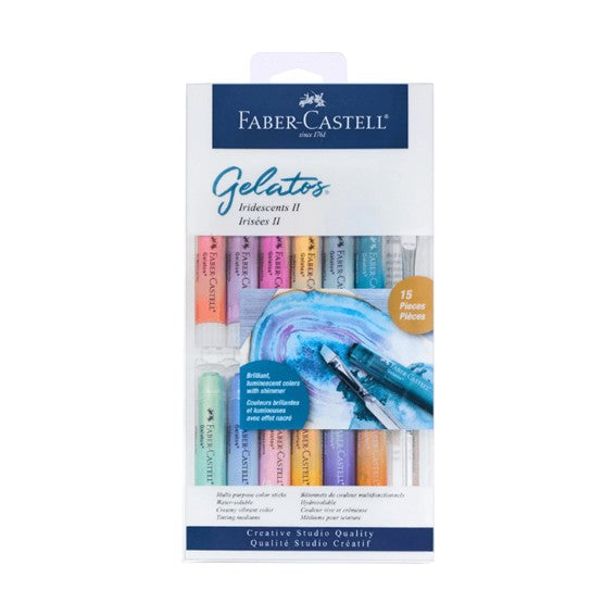 Gelatos watersoluble crayons