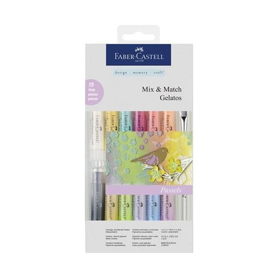 Gelatos watersoluble crayons