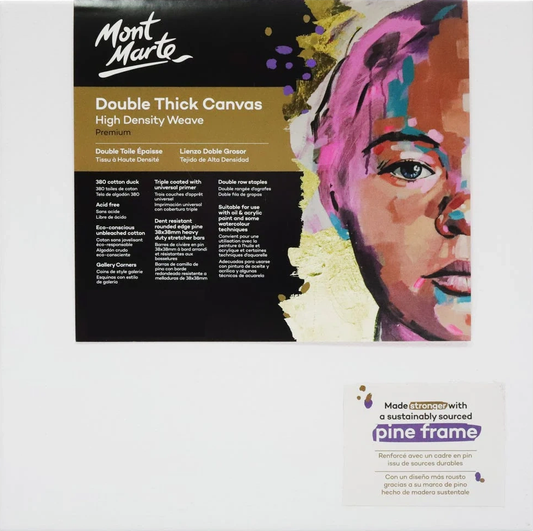 Mont Marte Double Thick Canvas Premium